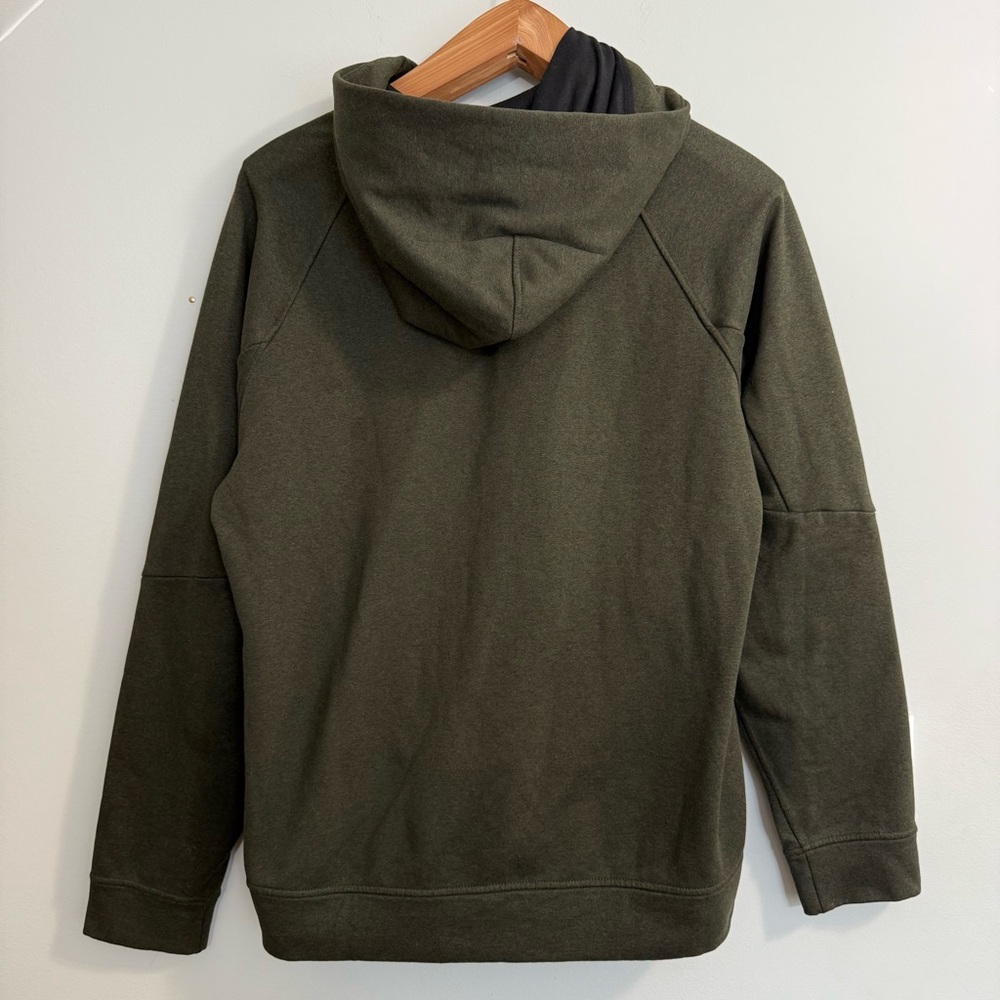 Lululemon City Sweat Pullover Hoodie *Thermo Heathered Dark Olive - Picture 4 of 14
